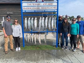 Sheboygan Wisconsin Charter Fishing on Lake Michigan