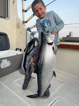 Chinook Salmon Fishing in Sheboygan, Wisconsin