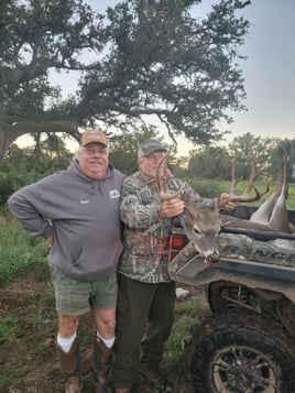 Whitetail Deer Fishing in Richland Springs, Texas