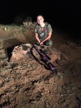 Hog Hunting in Levelland, Texas