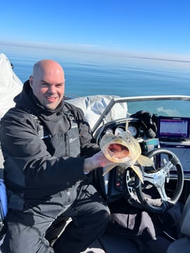 Trophy Lake Erie walleye