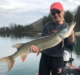 Muskie Fishing in Knoxville, Tennessee