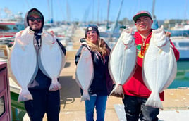 Full Day Charter - Bay Halibut/Stripers with Joseph