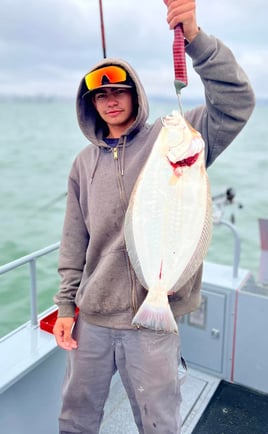 Full Day Charter - Bay Halibut/Stripers with Joseph