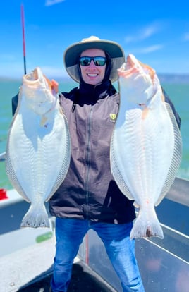 Full Day Charter - Bay Halibut/Stripers with Joseph