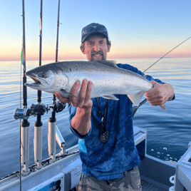 Platte Bay Coho and Lake Trout Jigging