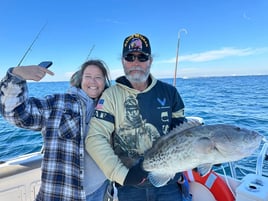 Gag Grouper Fishing in Fort Walton Beach, Florida