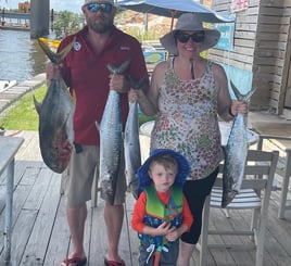 Jack Crevalle, Kingfish Fishing in Fort Walton Beach, Florida