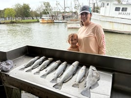 Black Drum, Speckled Trout Fishing in Texas City, Texas