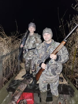 Delacroix Island Duck hunts