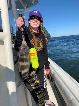 Sheepshead Fishing in Gulf Shores, Alabama