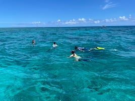 The Popular Snorkel & Fish Combo Reef Fishing Trip