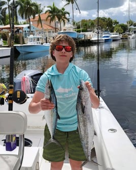 Cero Mackerel, Spanish Mackerel Fishing in Pompano Beach, Florida