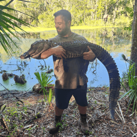 Alligator Fishing in St. Augustine, Florida