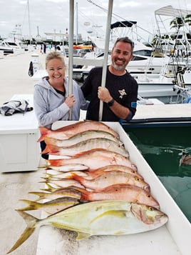 Mutton Snapper, Yellowtail Snapper Fishing in Key West, Florida