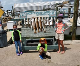 Port Aransas, Rockport or Aransas Pass: Inshore Flats trip