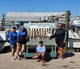 Port Aransas, Rockport or Aransas Pass: Inshore Flats trip