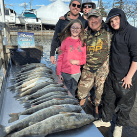 Detroit and Lake St Clair Walleye Charter