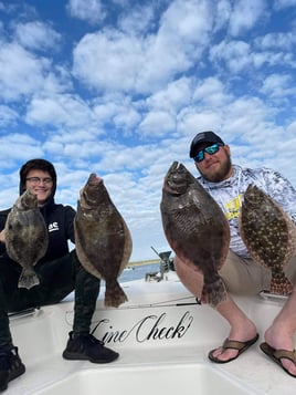 Flounder Fishing in Galveston, Texas