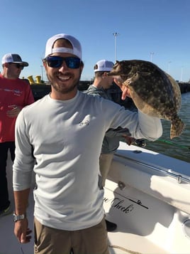 Flounder Fishing in Galveston, Texas