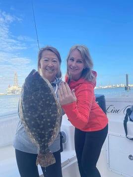 Flounder Fishing in Galveston, Texas