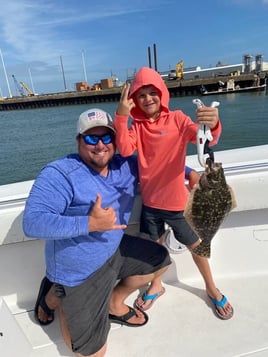 Flounder Fishing in Galveston, Texas