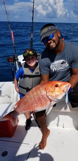 Red Snapper Fishing in Galveston, Texas