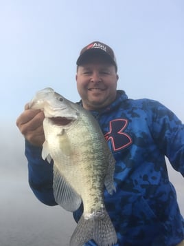 Sniping Giant Crappie with Livescope