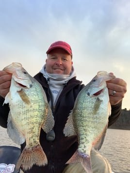 Sniping Giant Crappie with Livescope