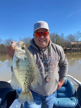 Sniping Giant Crappie with Livescope