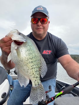 Sniping Giant Crappie with Livescope