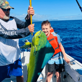 Mahi Mahi Fishing in Kapaʻa, Hawaii