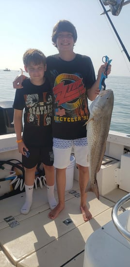 Redfish Fishing in Galveston, Texas