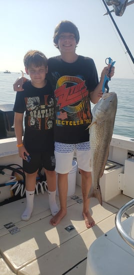 Redfish Fishing in Galveston, Texas