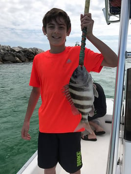 Sheepshead Fishing in Fort Walton Beach, Florida