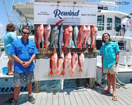 Destin Harbor Fishing Trip