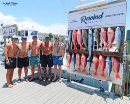 Destin Harbor Fishing Trip