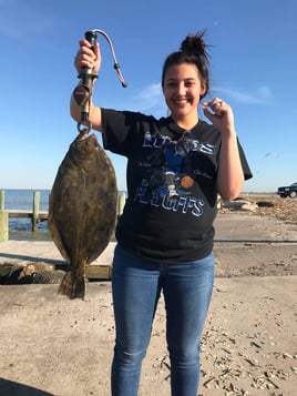 Flounder Fishing in Galveston, Texas