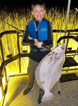 Flounder Fishing in Galveston, Texas