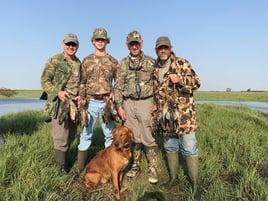 Matagorda Bay Duck Trip