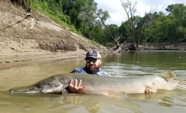 Alligator Gar Fishing in Dallas, Texas