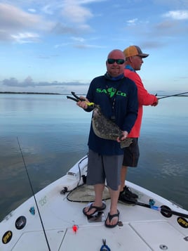 Flounder Fishing in Texas City, Texas