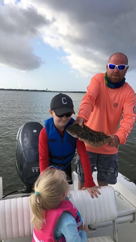 Flounder Fishing in Texas City, Texas