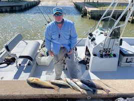 Redfish, Speckled Trout Fishing in Texas City, Texas