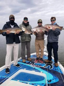 Redfish Fishing in Saint Bernard, Louisiana