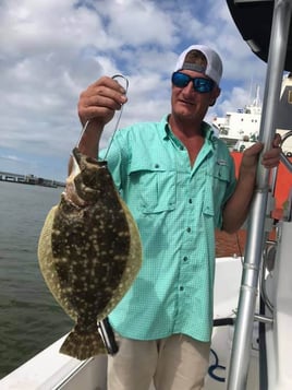 Flounder Fishing in Galveston, Texas