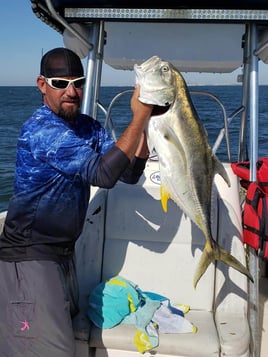 Jack Crevalle Fishing in Galveston, Texas