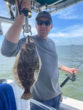 Flounder Fishing in Galveston, Texas