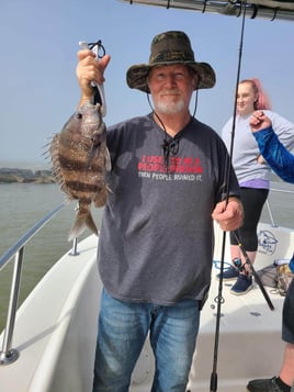 Sheepshead Fishing in Galveston, Texas