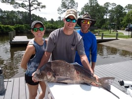 Black Drum Fishing in Santa Rosa Beach, Florida